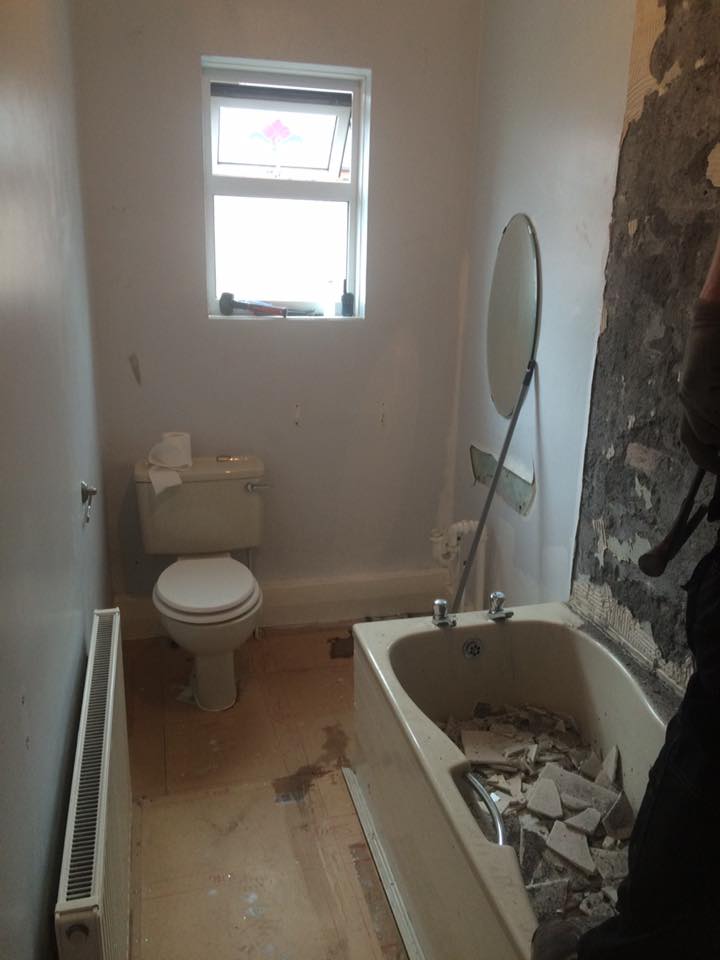 New Bathroom Installation — after