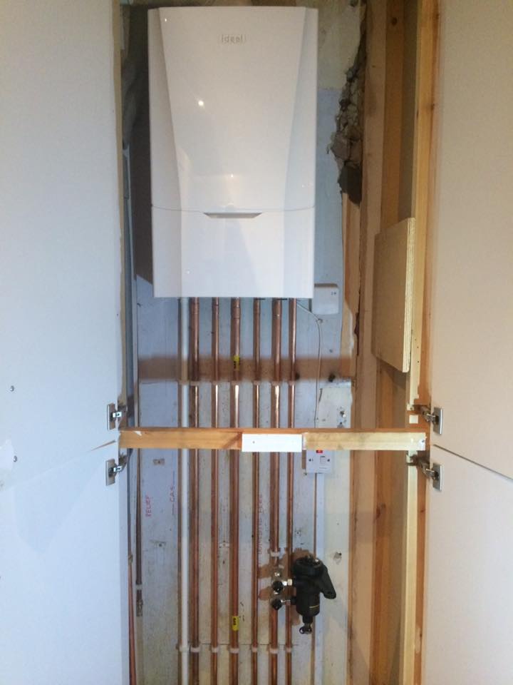 New Boiler Installation — after