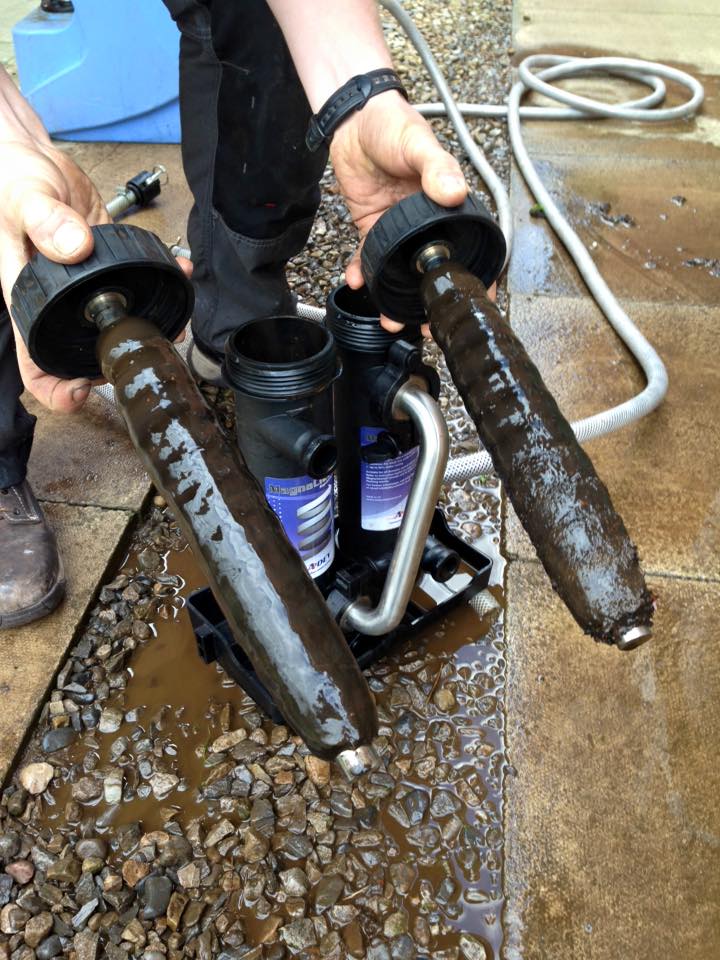 Overdue Power Flush — before